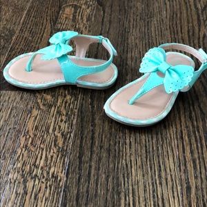 Size 7 Mint/Teal Cherokee Sandals